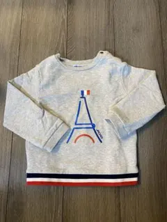 jacadi 96 裏起毛トレーナー