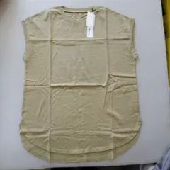 ノースリーブTシャツ　アッシュイエロー