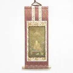 骨董品【模写：工藝版画】弘法大師空海筆 即身成仏品 呪法呪術の掛軸 平安時代 Yahoo!オークション -「弘法大師空海」(掛軸) (書)の落札相場