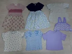 110サイズ 女の子 夏物 まとめて