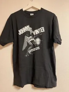 ジョニー・ウィンター CAPTURED LIVE! Tシャツ Lサイズ