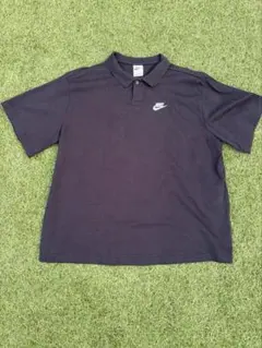 NIKEワンポイントロゴポロシャツブラック