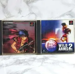 PS1ソフト ワイルドアームズ 1・2 二本セット RPG 【匿名配送・送料込】