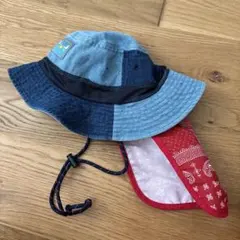 breeze キッズ帽子　日よけつきのサムネイル