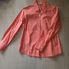 Eddie Bauer コーラルピンクシャツ Sのサムネイル