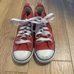 ALL STAR ジッパー付きレッドスニーカーのサムネイル