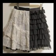 [DOLLY GIRL BY ANNASUI] リバーシブルスカート サイズ2