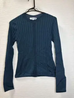 未使用品 ユニクロ リブ編み長袖セーター
