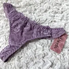 Tバック　紫　パープル　新品未使用　Mサイズ