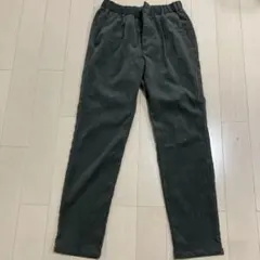 ビューティーアンドユース　コーデュロイパンツ グレー