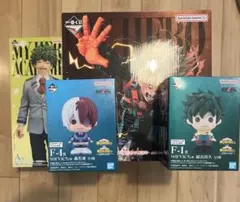 ヒロアカ一番くじ 〜紡がれる想い〜 A賞緑谷出来　D賞爆豪勝己　F賞おまけ