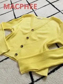 マスタード カーディガン