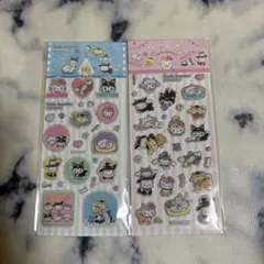中国　ぷっくりシール　サンリオキャラクターズ　アニマル　2個セット