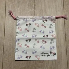 ディズニー 巾着2枚セット tokyo Disney resort ミニー