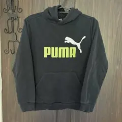 PUMA フード付きパーカー 160cm 黒