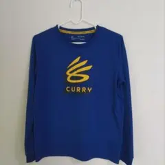 アンダーアーマ　curry ブルー　サイズYXL 160