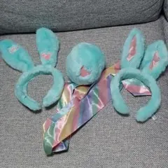 【3/31処分】ディズニー イースター カチューシャ しっぽ