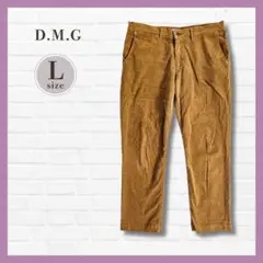 美品✨D.M.G L ブロンズ コーデュロイ スリムパンツ 定価14300 秋冬