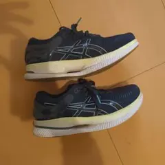 asics ランニングシューズ ネイビー　グライドライド　26.0cm