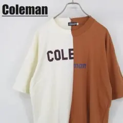 Coleman コールマン バイカラー ドッキングTシャツ 半袖 Lサイズのサムネイル