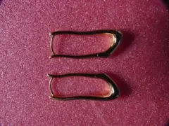 ゴールド フープピアス