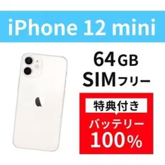 iPhone 12 mini 64GB 本体 simフリー
