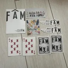 【新品】timelesz FAM 会場限定 ステッカー・シール セット