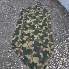 ③ベルギー軍実物 50s ブラッシュストロークカモ テント 軍幕