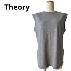 未使用　セオリー　Theory ノースリーブ　トップス　ボーダーのサムネイル