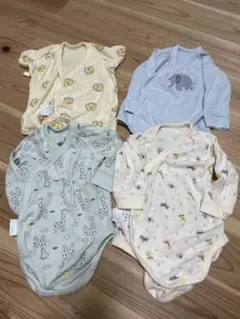 UNIQLOロンパース4点セット 70cm