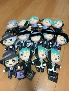 ディズニー ツイステオクタヴィネル寮　アズールフロイドジェイドEXぬいぐるみなど