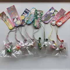 ご当地キティ 根付 まとめ売り　8点セット