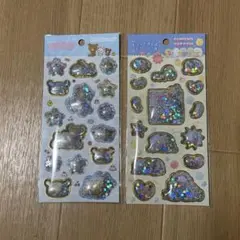 リラックマ　すみっこぐらし　キラッとぷくぷくエアシール