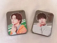 超特急 ゴーフレット缶&マグネット　タクヤ•タカシセット