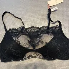 トリンプ　アモスタイル　ブラックレースブラジャー C65サイズ