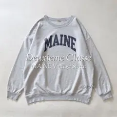 美品❣️定価2.8万 ドゥーズィエムクラス MAINE vintage スウェットのサムネイル