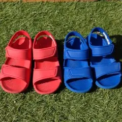 アディダスサンダル２足セット　15cm