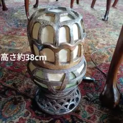 キシマ 卓上スタンド アンティーク ガラスシェードSL-822 - メルカリ