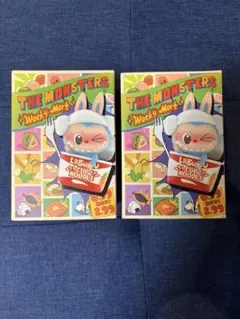 【正規品】ラブブ Labubu ワッキーマート フィギュア　2個セット