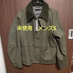 ユニクロ　ユーティリティショートブルゾン　オリーブ　メンズ　S