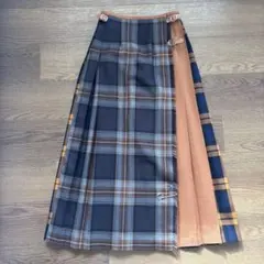 【別注】O'NEIL OF DUBLIN チェック柄ロングスカート