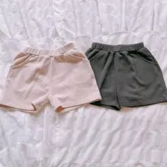 ■小さめ！ワッフルショートパンツ2点■