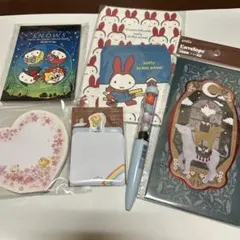 メモ帳 封筒セット ボールペン 文具まとめ売り