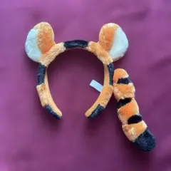 ティガーしっぽ付きカチューシャのサムネイル