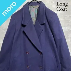 SP No.1208 VINTAGE ヴィンテージ ロングコート 単色 裏地総柄のサムネイル