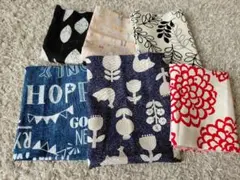 ハギレ コットンプリント生地 6枚セット