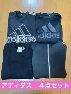 adidas 4点セットメンズ　L &Ｍ