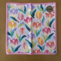 フェイラー　タオルハンカチ　ラブラリー♡チューリップ