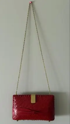 RODO ロド イタリア製 2way クラッチバッグ ショルダーバッグ 赤 RODO ロド イタリア製 2way クラッチバッグ ショルダーバッグ 赤