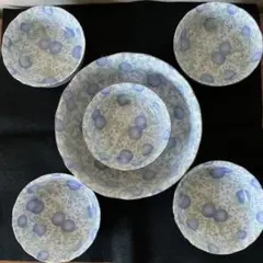 新品　ボウルと小鉢のセット　薄紫